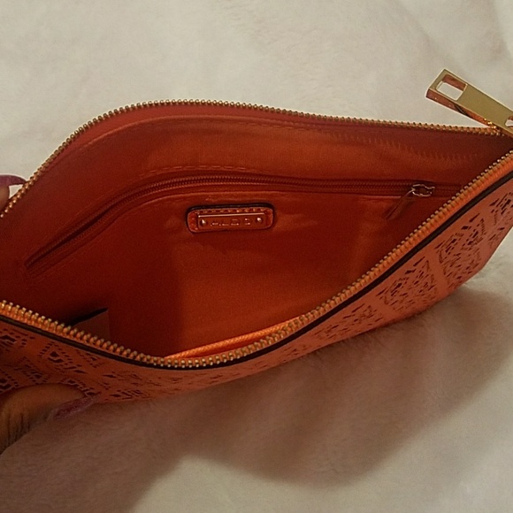 Aldo Orange Clutch - Picture 4 of 6